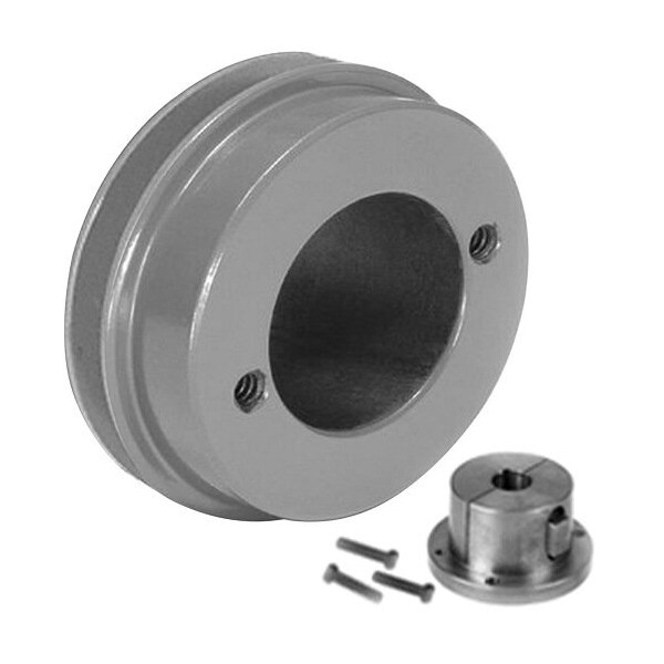 Martin Transmission Pulley, 1 Grooves, 3.95 in. Outside Diameter, Bushed AK41-H - main